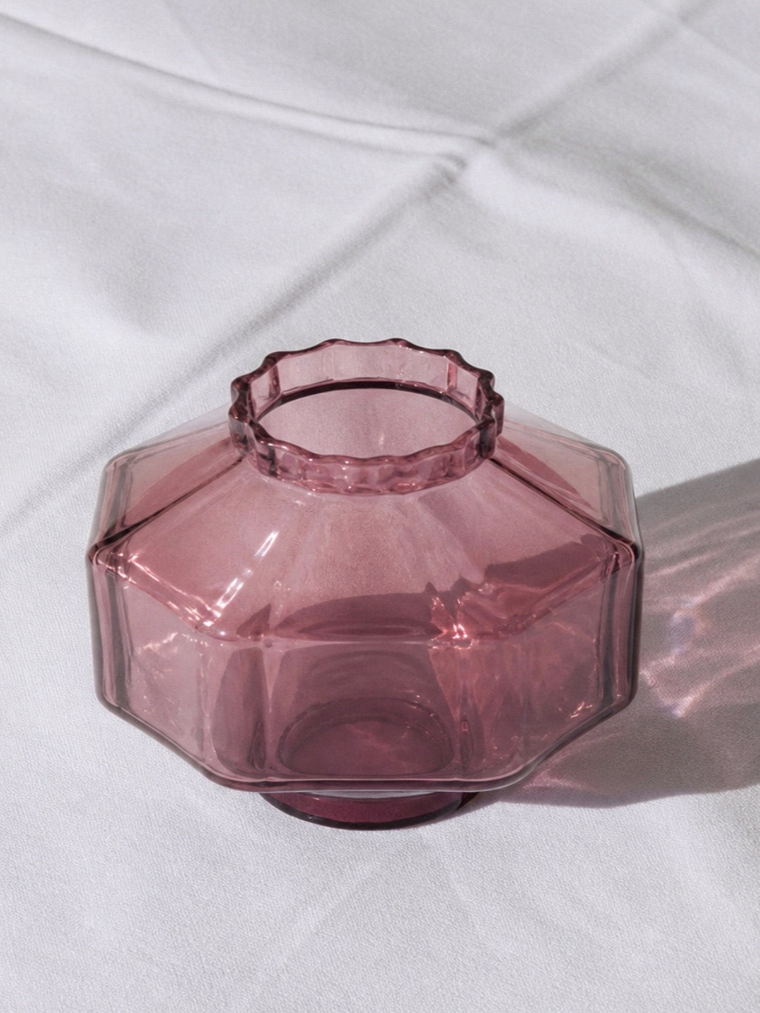 Art Deco Purple Vase