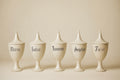 Herbalist Pharmacy Ceramic Jars