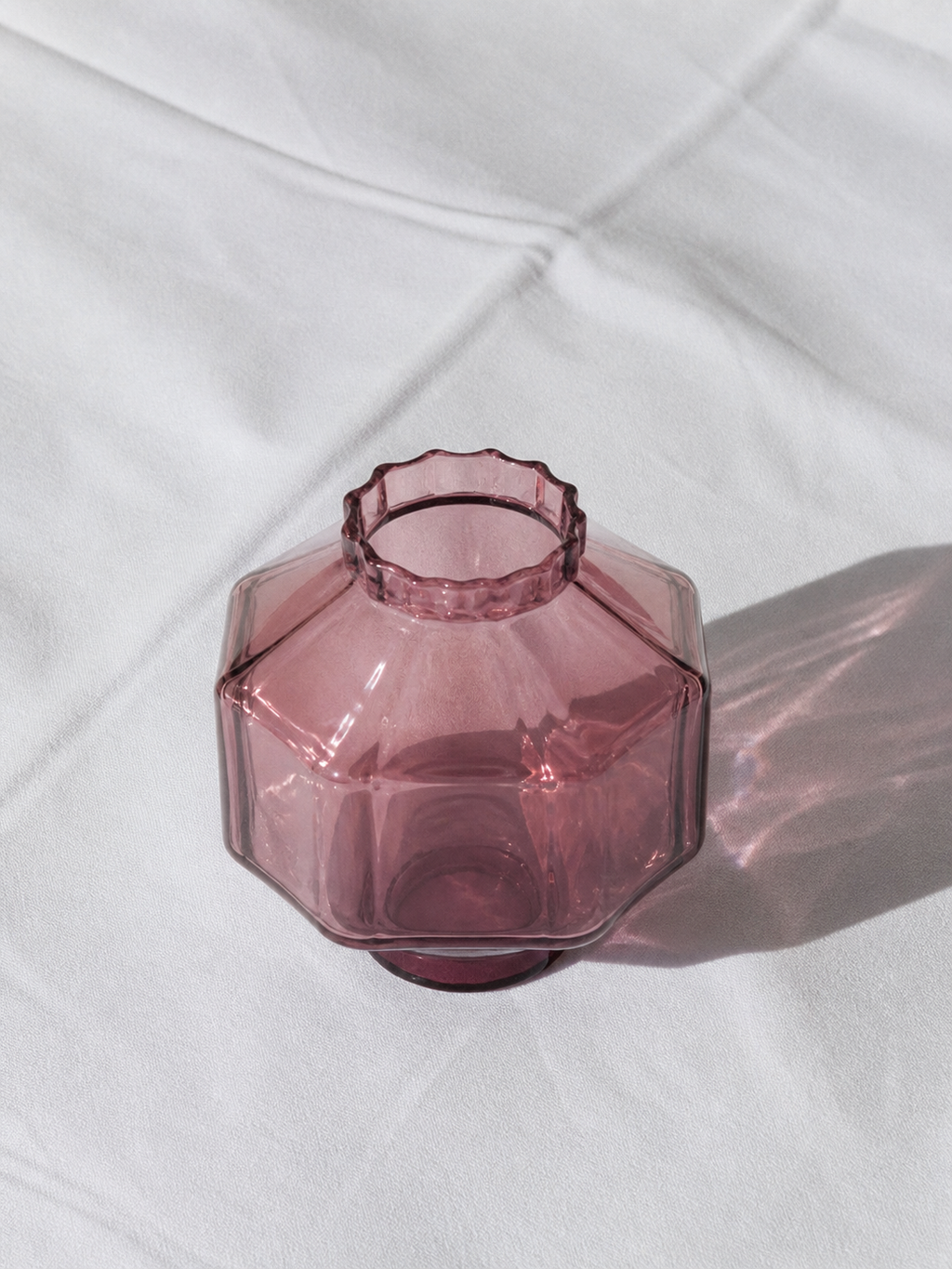 Art Deco Purple Vase