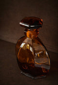 Art Deco Amber Decanter