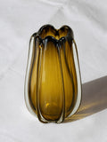 Olive Glass Vase