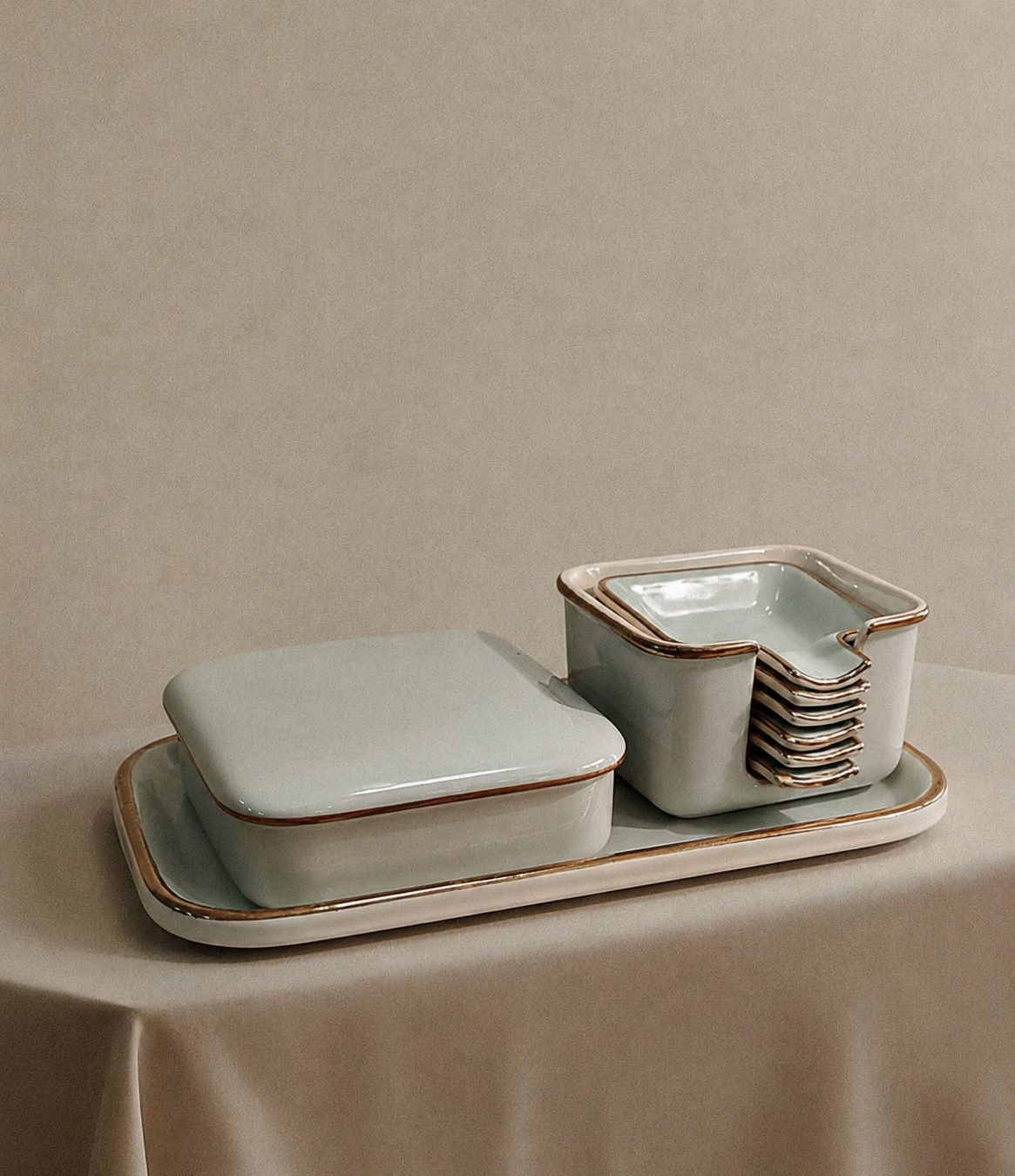 Villeroy & Boch Art Deco Butter Dish