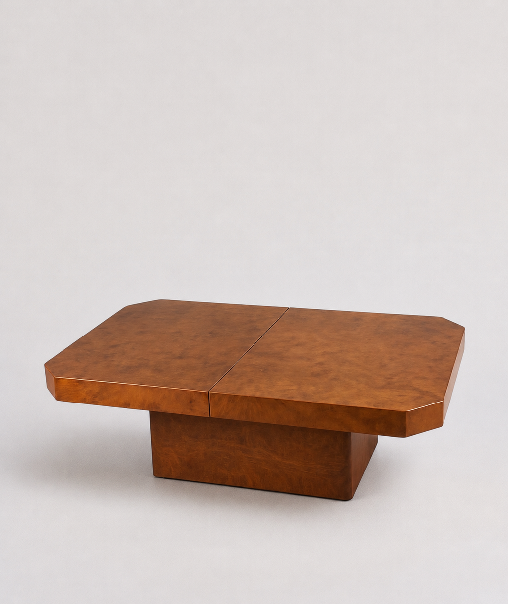 Burl Wood Table
