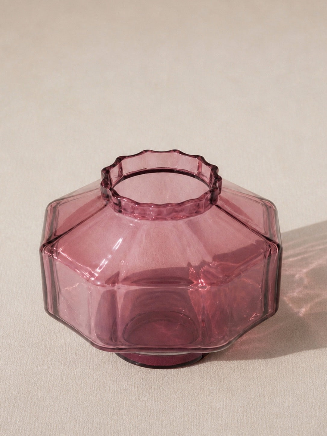 Art Deco Purple Vase
