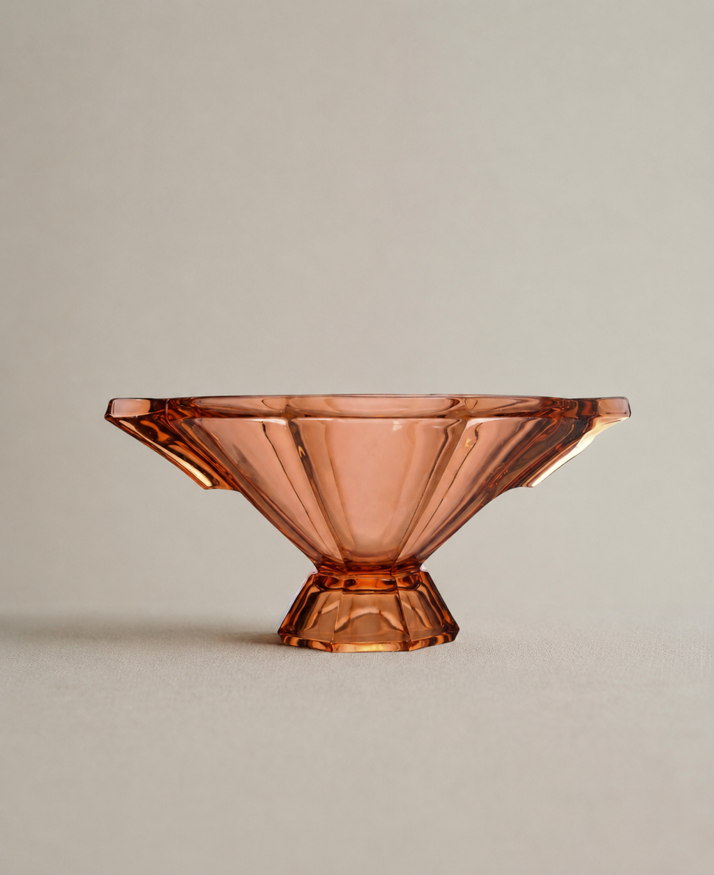 Art Deco Pink Bowl