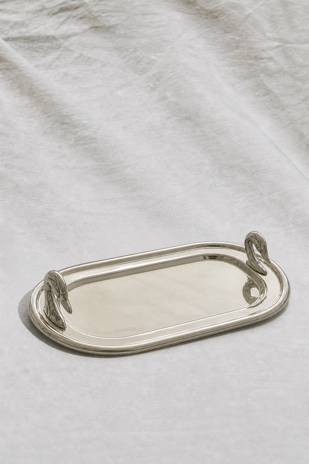 Swan Handle Tray