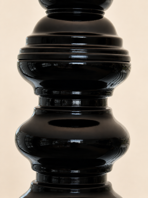 Black Lacquer Floor Lamp