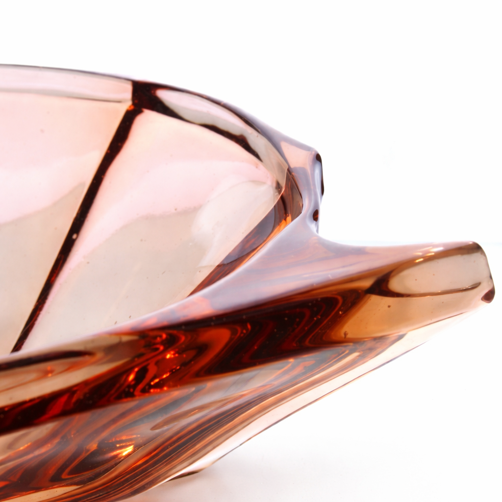 Art Deco Pink Bowl