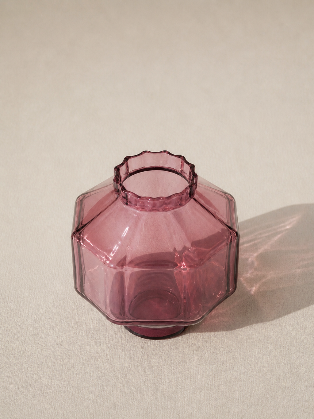 Art Deco Purple Vase