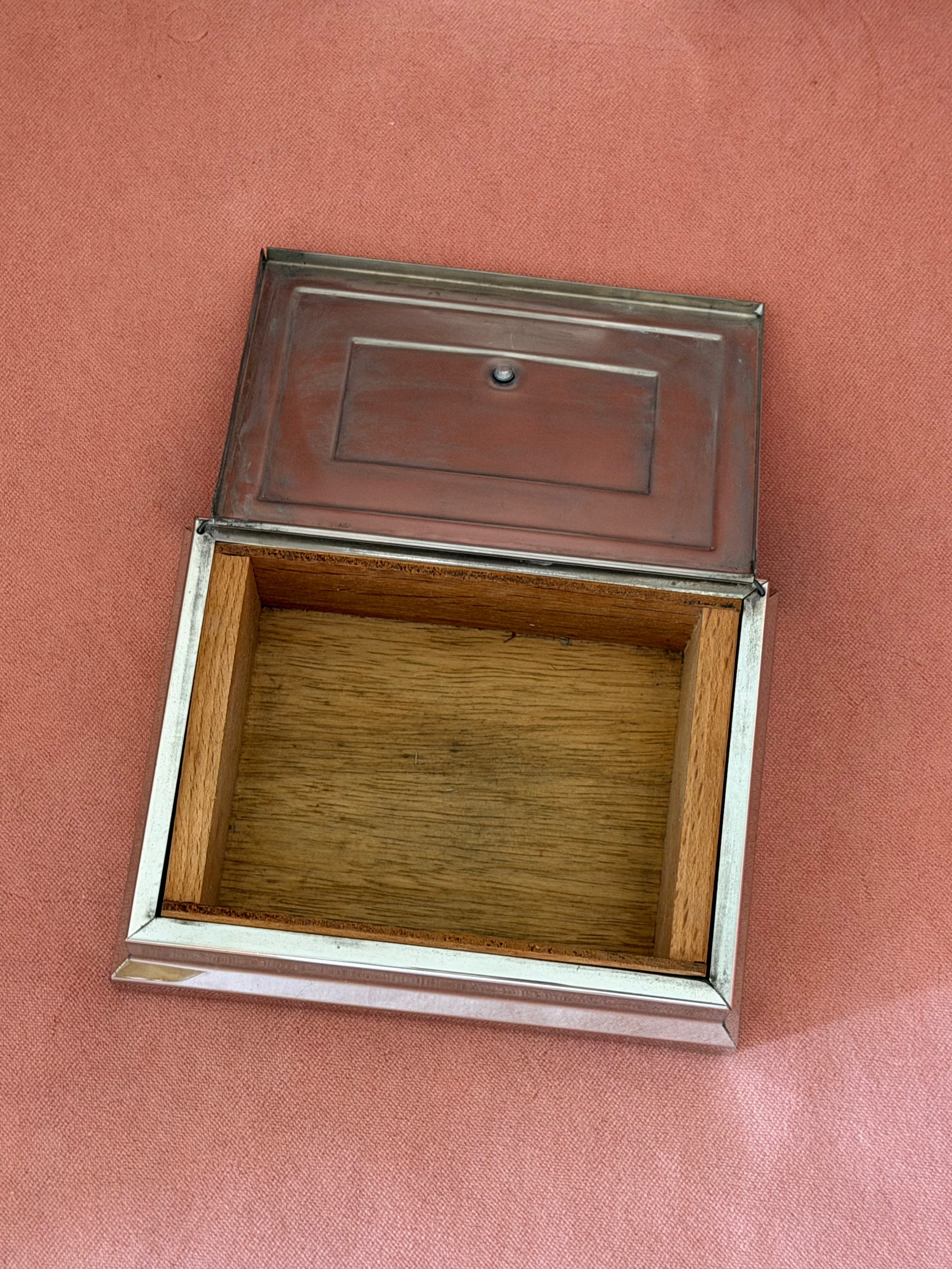 Art Deco Chrome Boxes