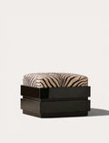 Zebra Ottoman