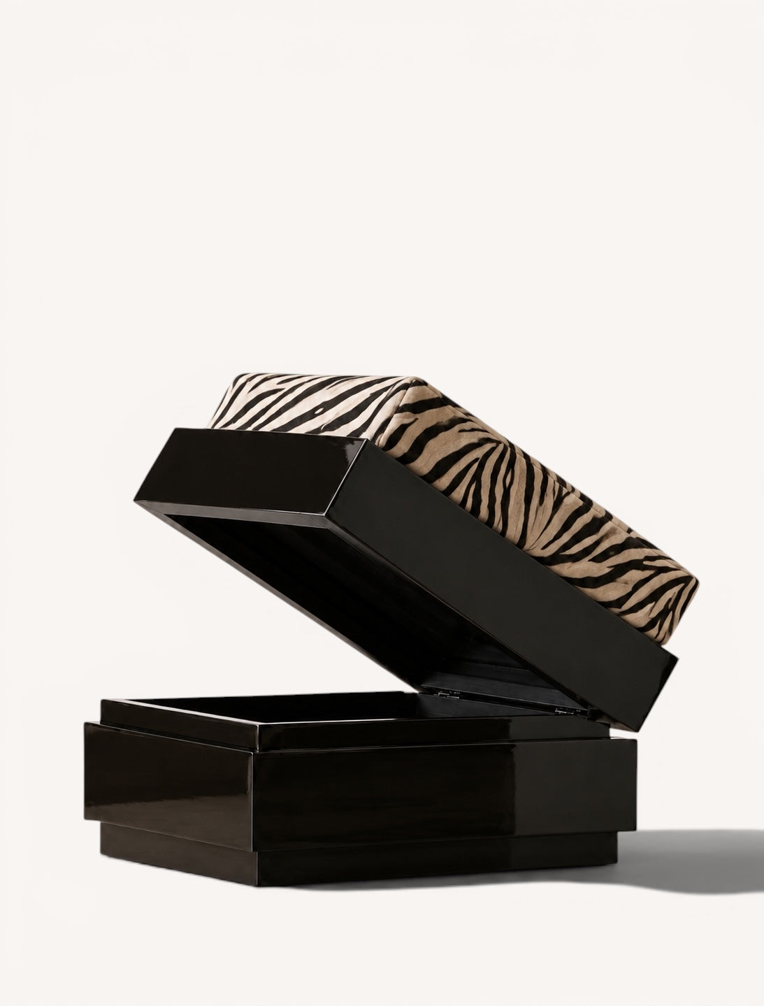 Zebra Ottoman